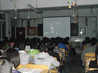 机电工程学院党课培训之观看爱国教育影片《开国大典》