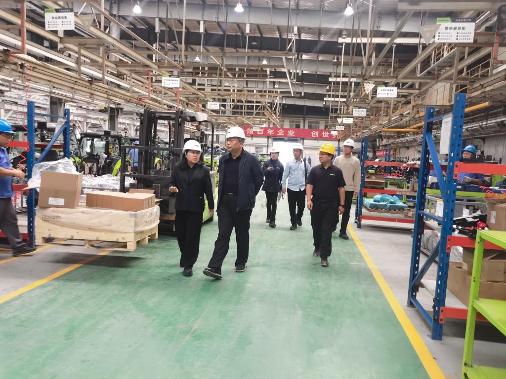 智能制造学院赴河南中联重科智能农机有限责任公司开展访企拓岗专项行动